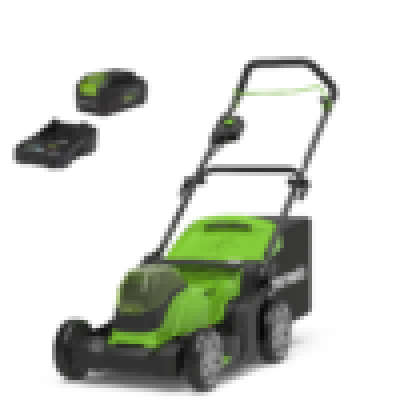 MASINA DE TUNS IARBA CU ACUMULATOR 2X24V GREENWORKS G24X2LM41